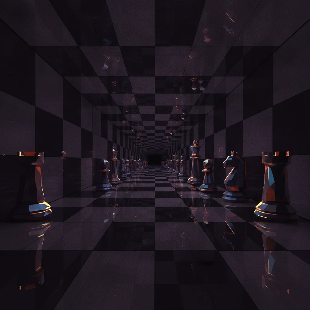 Illustration for The Infinite Regress of Playing Chess Against Yourself